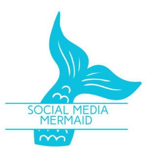 Social media mermaid tail